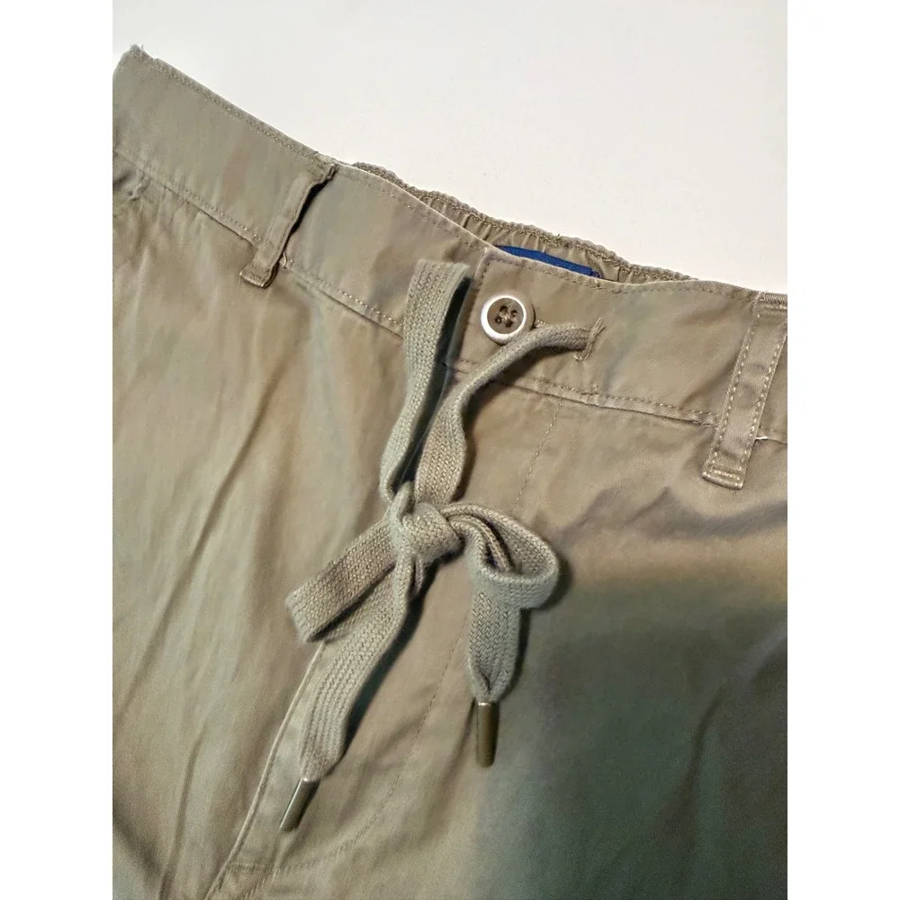 Polo Ralph Lauren Mens Olive Green Cargo Jogger Pants M Utility Elastic Waist
